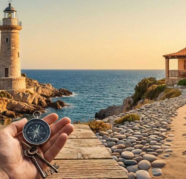 Vista costera del norte de Castellón representando la gestión del alquiler vacacional en una zona turística estable.
