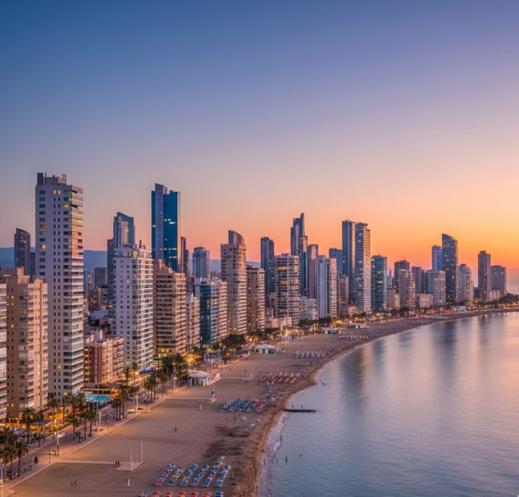 Imagen representativa de las zonas urbanas de alicante