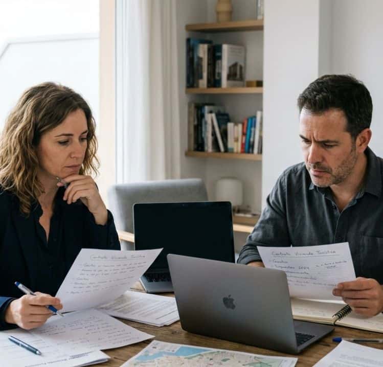Propietarios analizando la viabilidad de una vivienda turística en Valencia en 2026