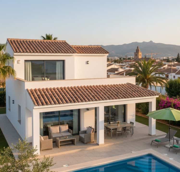 Villa de lujo con piscina en Vila-real para gestión de alquiler vacacional